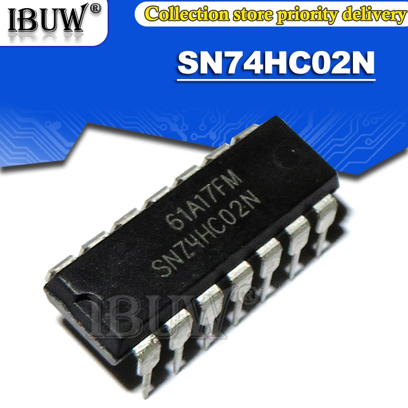 10 CÁI SN74HC02N DIP14 74HC02N SN74HC02 74HC02 DIP IC tích hợp