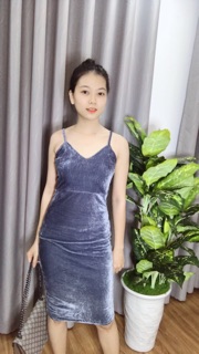 Đầm nhung hot