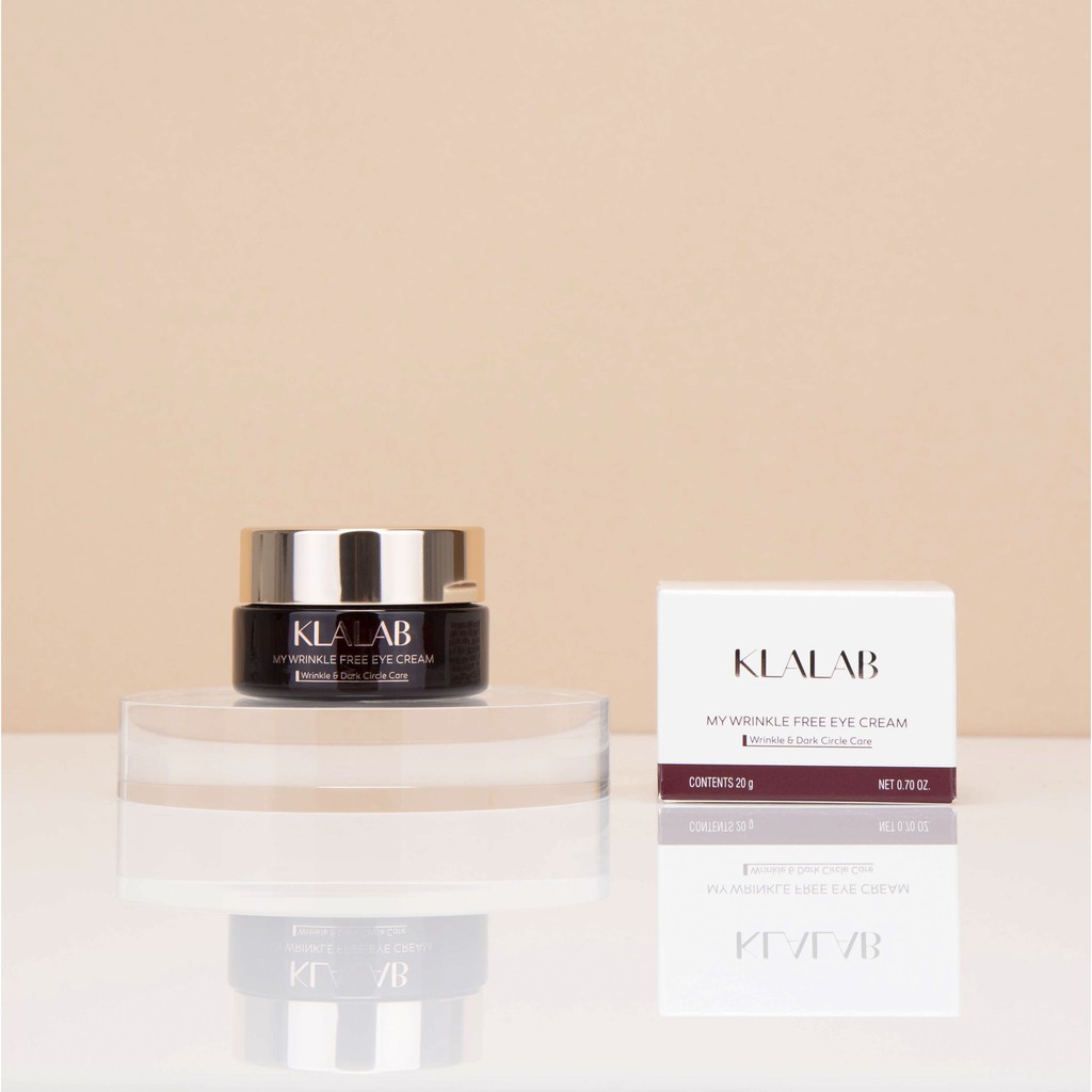 Kem dưỡng da vùng mắt  KLALAB Wrinkle Free Cream cải thiện nếp nhăn & làm sáng mịn da 20 gr | BigBuy360 - bigbuy360.vn