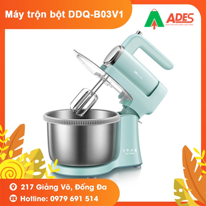 [Mã 154ELSALE2 giảm 7% đơn 300K] Máy Trộn Bột DDQ-B03V1 - Bảo Hành Chính Hãng 18 Tháng - Trộn Bột, Làm Bánh - NEW 2021