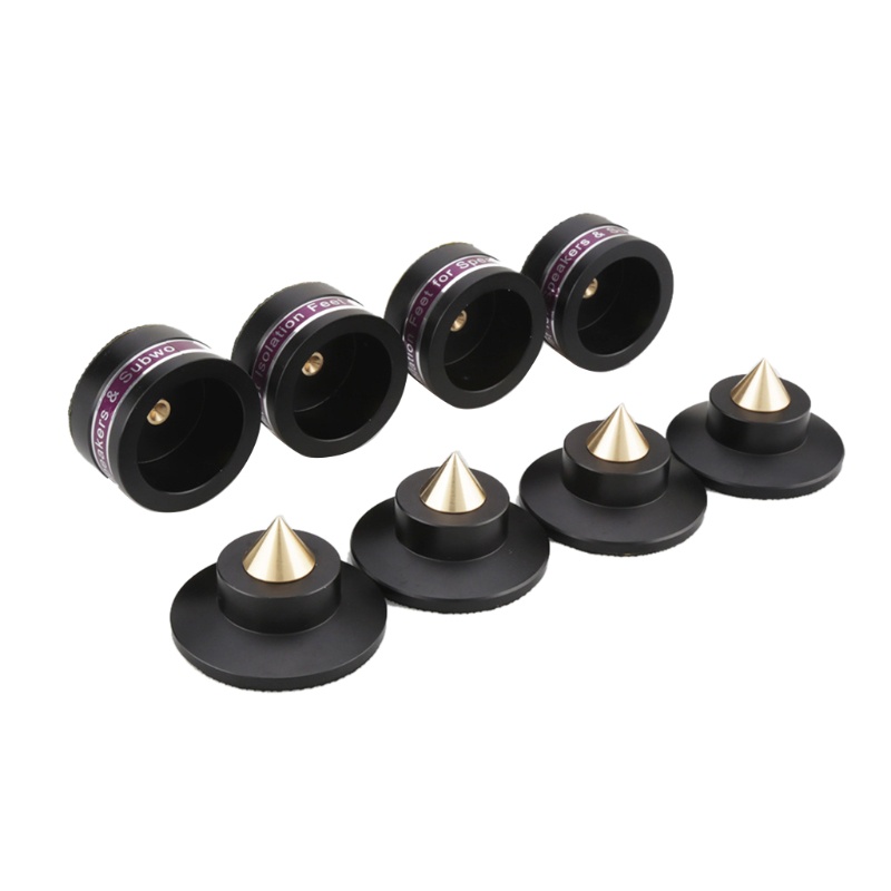 Set 4 đệm chống sốc bằng nhôm cho loa ampli Audiocrast IF03S/IF03B