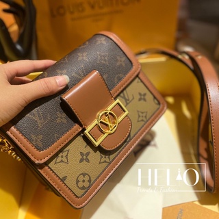 (Fullbox) Túi LV Dauphine mini super _ HE042