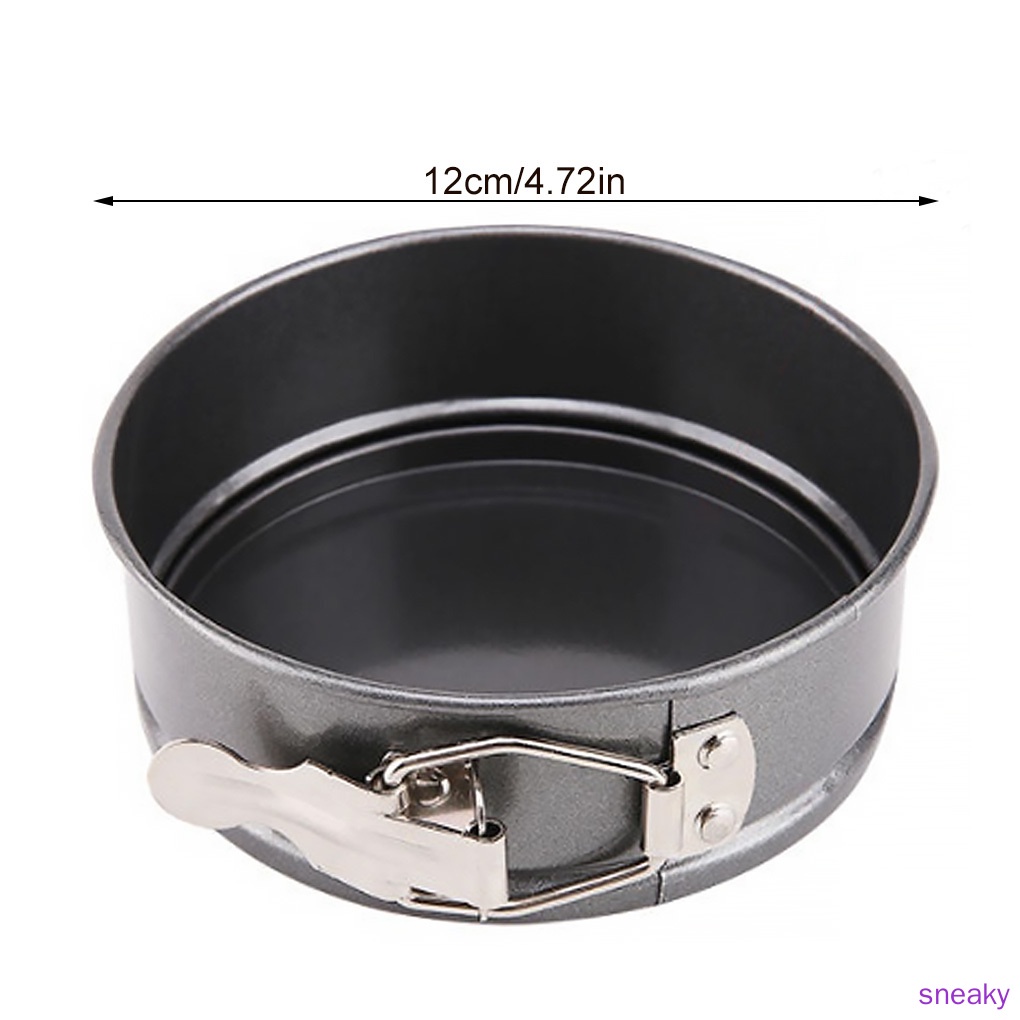 Khuôn làm bánh mì hình tròn chống dính có khóa tháo gỡ nhanh