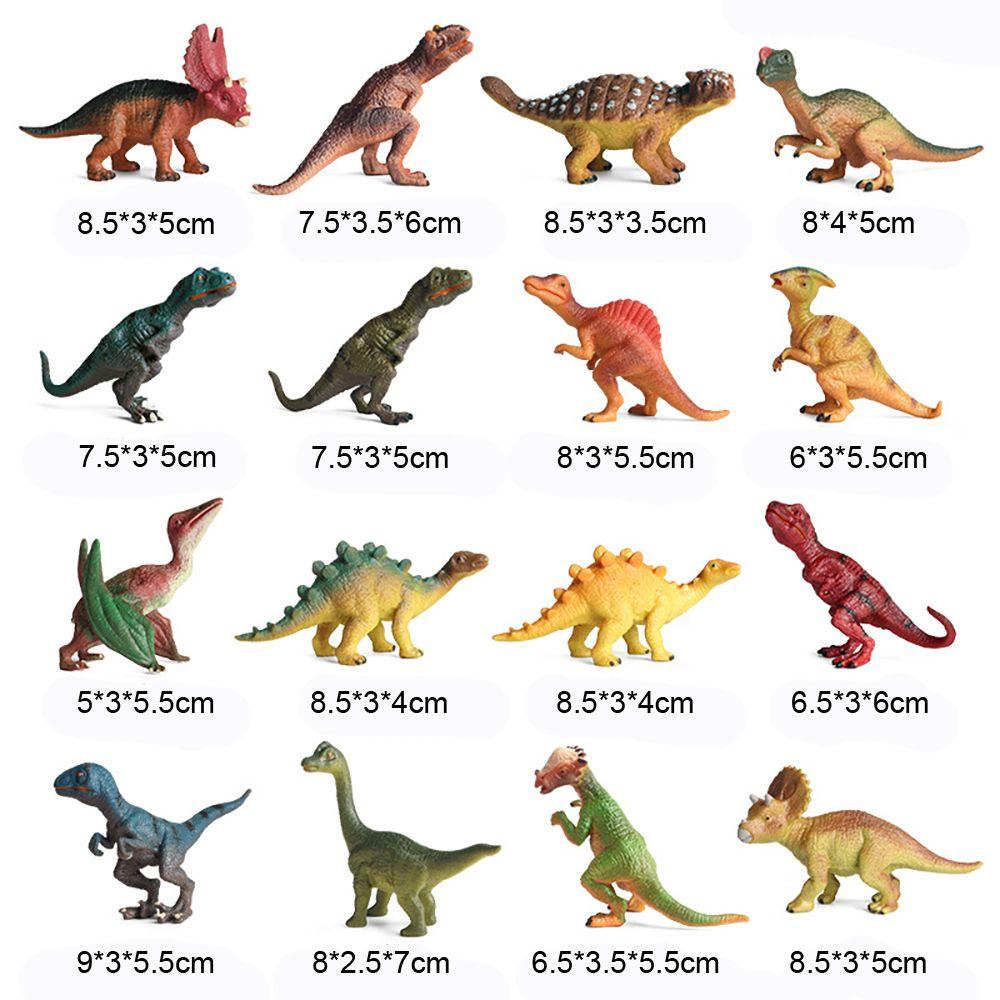 Set 16 Mô Hình Khủng Long Đồ Chơi Cho Bé