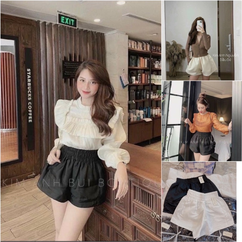 QUẦN SHORT TACTA LƯNG THUN CO GIẢN PHỒNG ĐẸP Q55