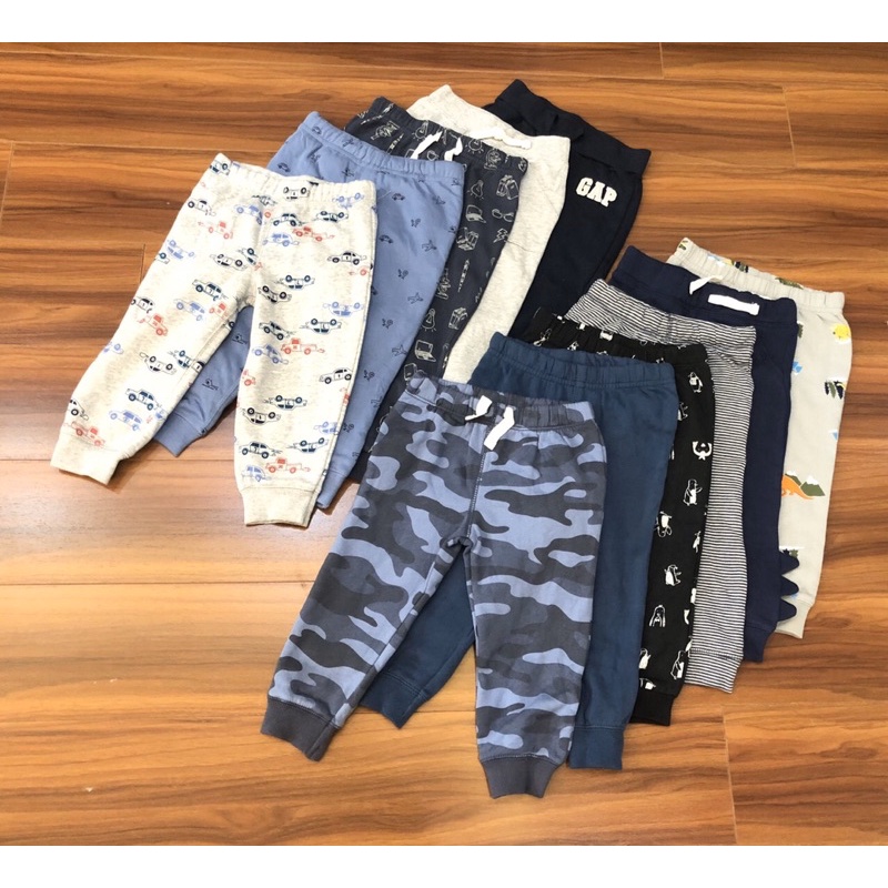 Quần nỉ jogger Carter và Baby Gap BT hàng Cambinia xuất xịn - Size 3 tháng - 5 tuổi
