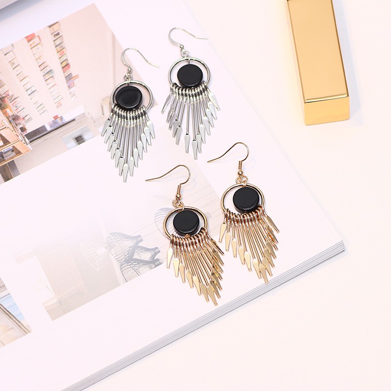 Bông tai nữ ta rua thả quyến rũ thời trang