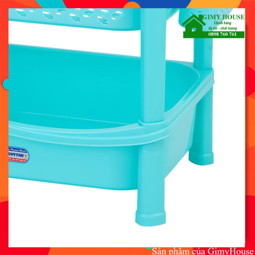 Kệ Nhựa Duy Tân size nhỏ loại 2 ngăn Đựng và bảo quản đồ dùng, cốc chén, bát đĩa, thực phẩm sạch sẽ