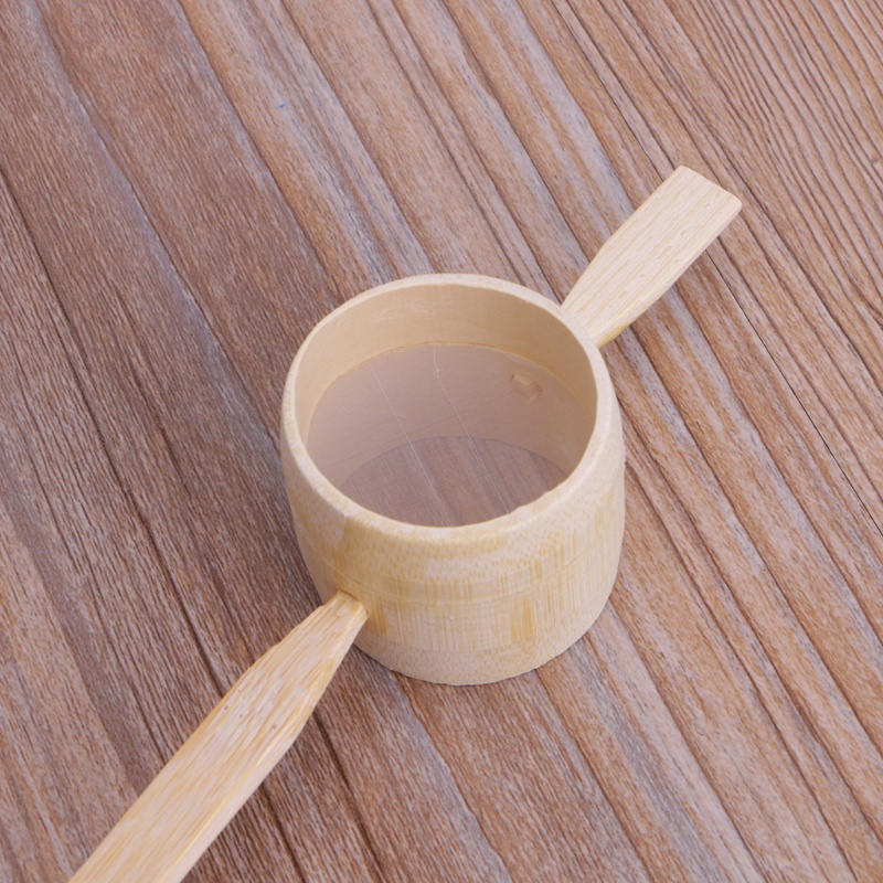 Dụng cụ lọc trà bằng tre thủ công