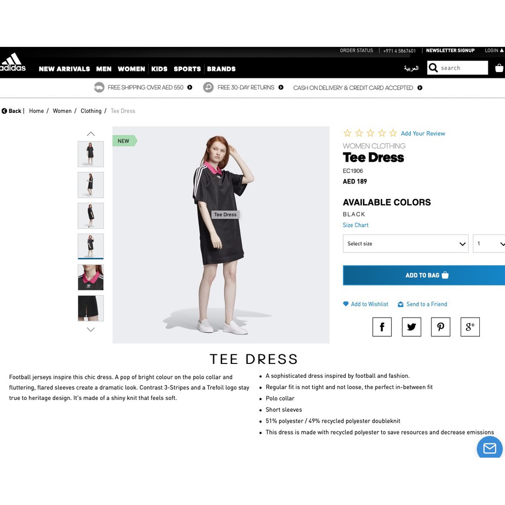 VÁY THỂ THAO POLO DRESS