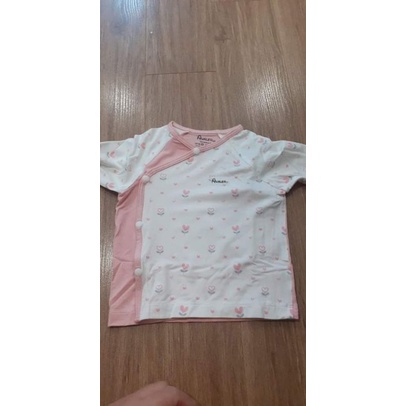 Avaler - Bộ dài tay cài chéo 2 vạt ấm ngực cho bé 3-7kg