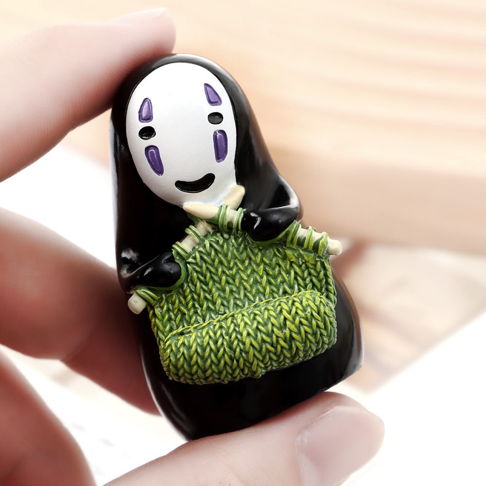 Đồ chơi mô hình nhân vật vô diện trang trí sinh nhật dành cho trẻ em