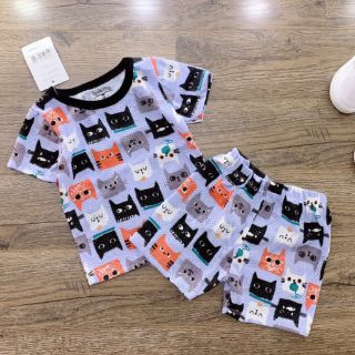 Combo 6 bộ cotton lưới xuất hàn