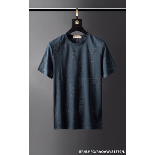 Áo thun nam tay ngắn BURBERRY BBR họa tiết chữ cao cấp