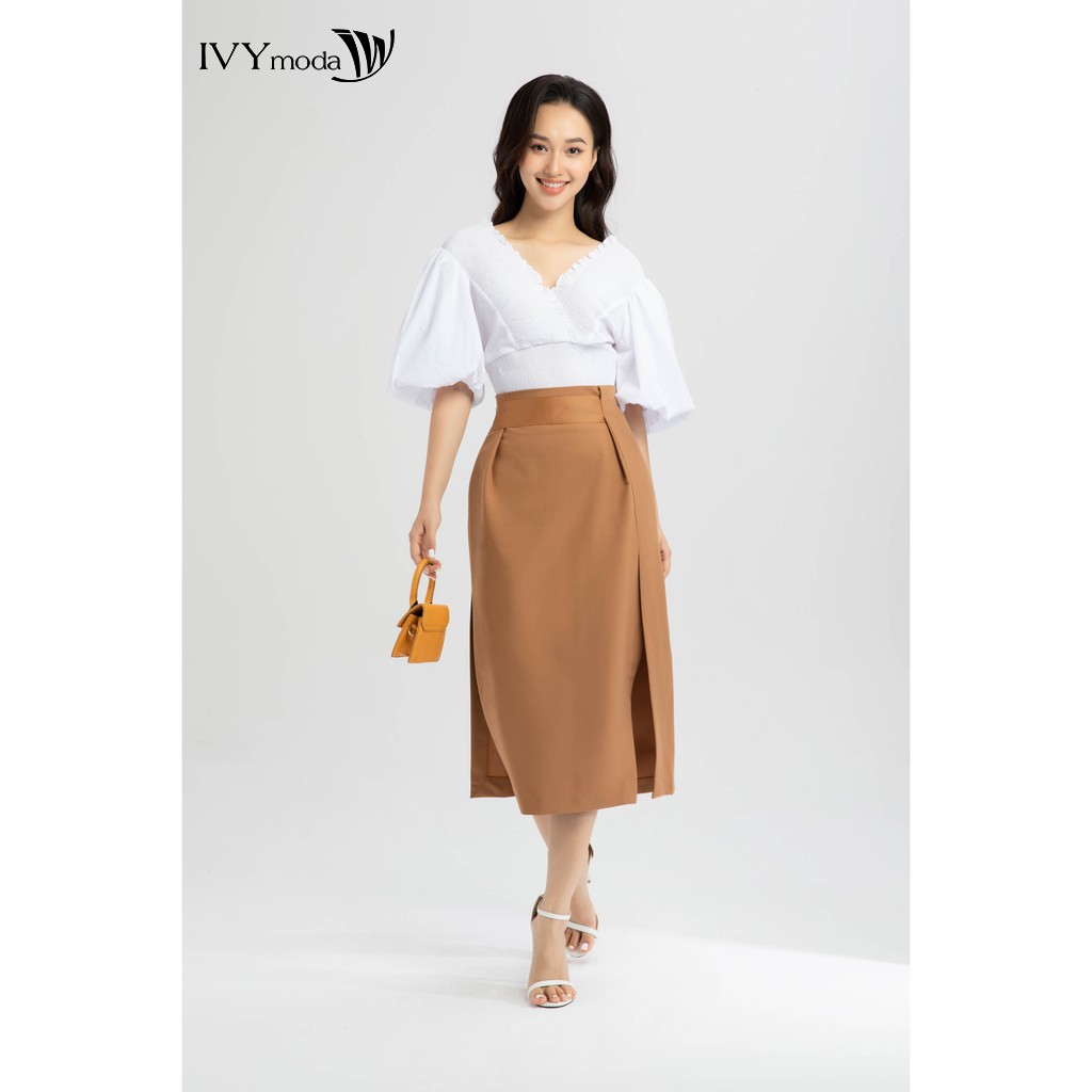 Áo sơ mi nữ IVY moda MS 16B8137