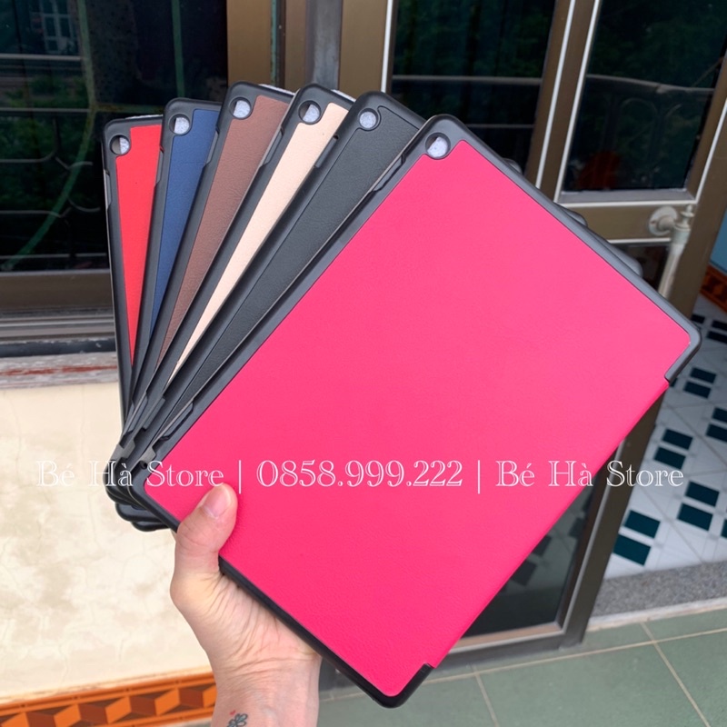 Bao Da Huawei MediaPad M3 Lite 10 Cao Cấp | Smartcover có chân đỡ xem phim | có tự động tắt mở màn hình | Full màu