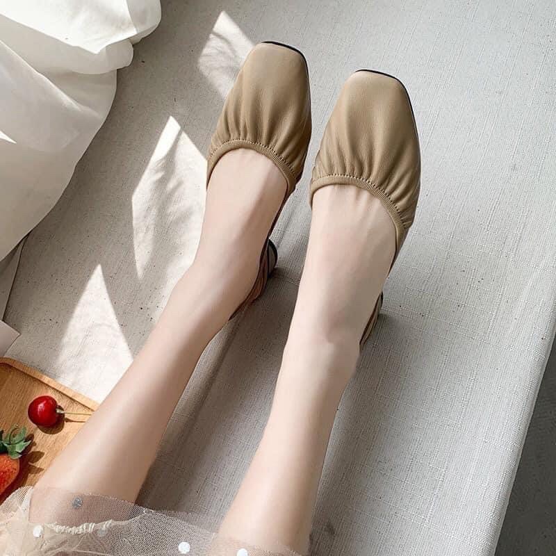 GIÀY DA QUAI CHUN VINTAGE | BigBuy360 - bigbuy360.vn