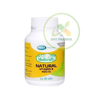 Natural Vitamin E400 IU Mega (Lọ 30 viên)