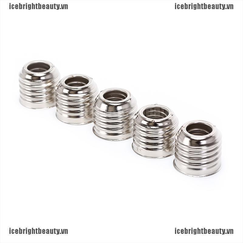 Set 5 đuôi đèn chuyển đổi từ E27 sang E14 chuyên dụng