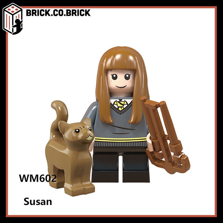Hagrid Dumbledore Phim Harry PotterMinifigure Đồ chơi Lắp ghép Xếp hình Mini Mô hình WM6046