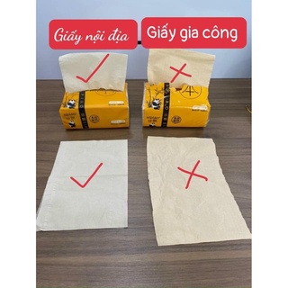 Cuộn giấy lau nhà bếp đa năng màu trắng siêu dai 50 tờ tái sử dụng được nhiều lần thấm hút tốt