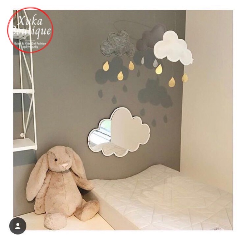 Gương Treo Tường Decor Phong Cách Bắc Âu Nhiều Hình