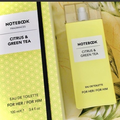 Nước hoa chiết Notebook mùi Citrus and Greentea 10ml