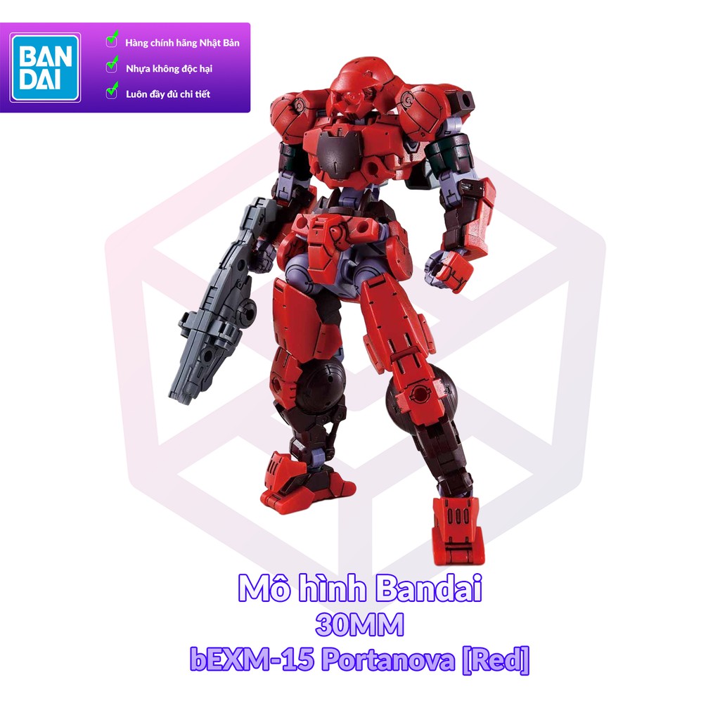 Mô hình Bandai 30MM bEXM-15 Portanova [Red] [30MM]