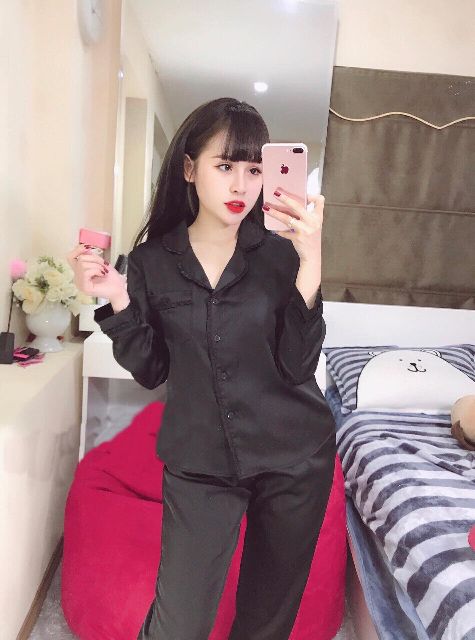 Phi lụa nhún bèo tay dài tiểu thư | BigBuy360 - bigbuy360.vn