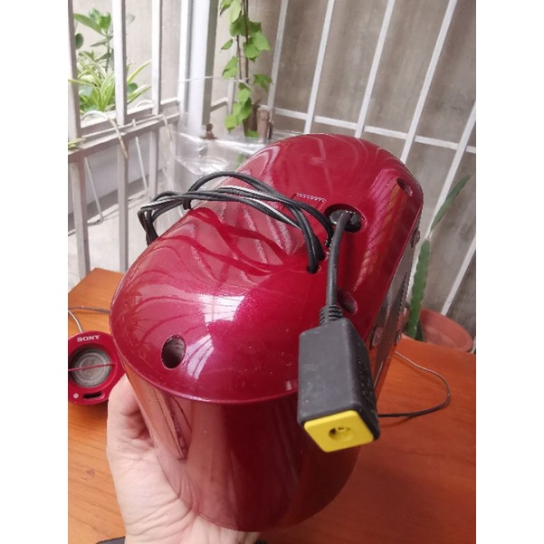Loa 2.1 SONY SRS-D25 đỏ đẹp nghe hay, hình thức như ảnh, âm thanh rất hay.