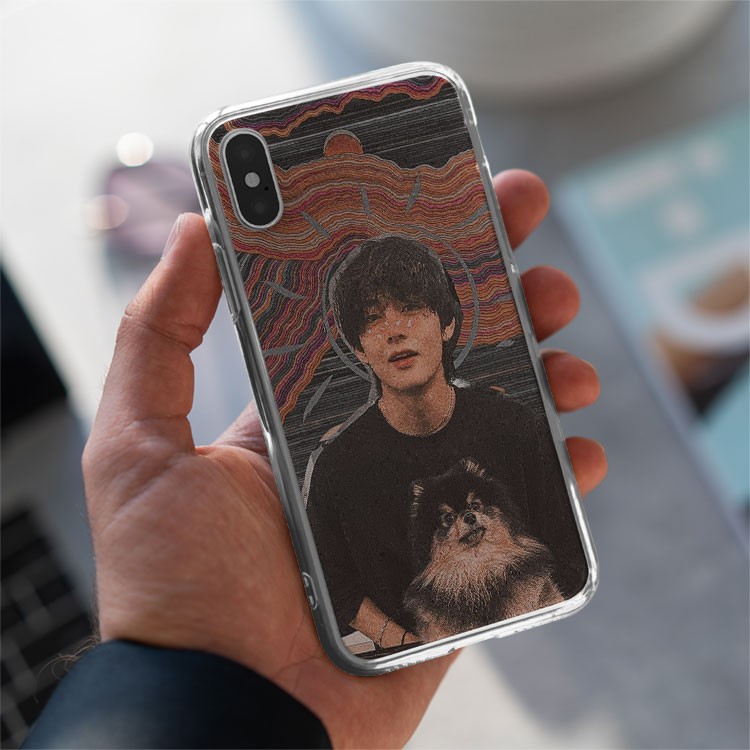 Ốp lưng iphone silicon Idol KPOP BTS V taehyung so cute  BLUBTS0208