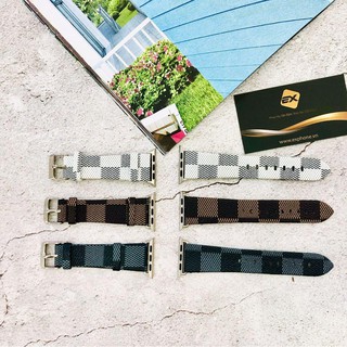 [SALE] DÂY DA LV APPLE WATCH SERIES 1,2,3,4, 5,Se, 6