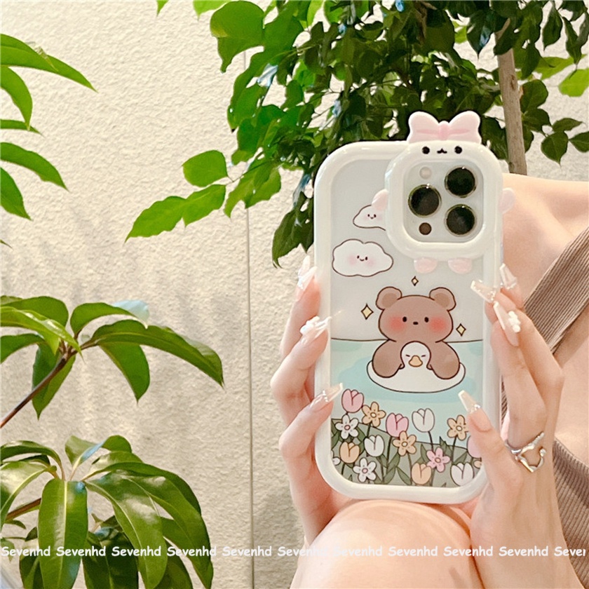 Ốp Điện Thoại Mềm Họa Tiết Quái Vật Hoạt Hình Cho iPhone 14 13 12 11 Pro Max Xs Max Xr X 7 8 6 6s Plus