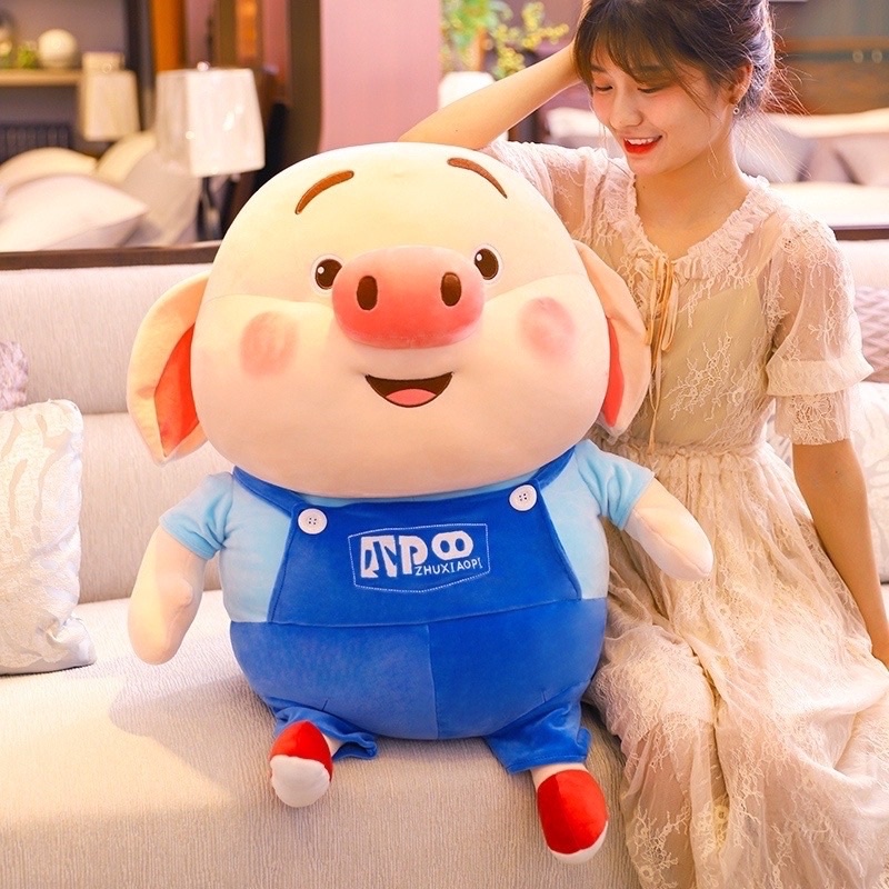 GẤU BÔNG HEO TIKTOK DỄ THƯƠNG SIZE 80cm