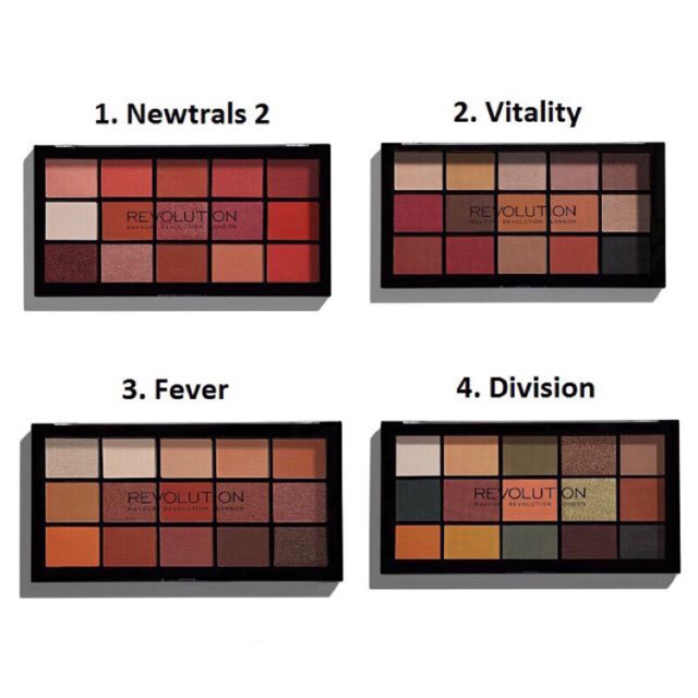 Bảng mắt RELOADED hãng Makeup Revolution