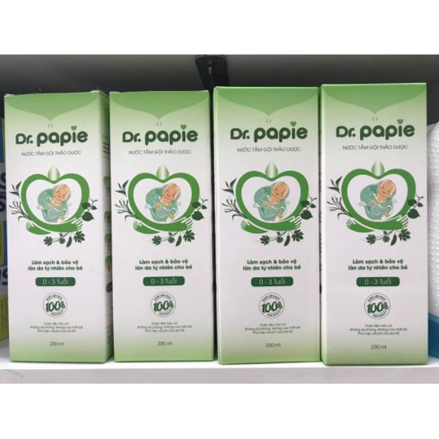 Sữa tắm cho bé Dr. papie