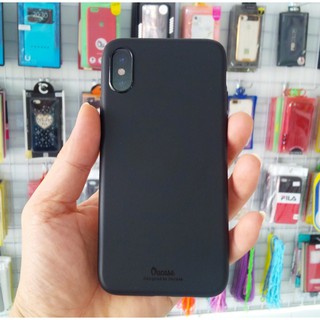 Ốp lưng dẻo iPhone X/ Xs hiệu Ou Case màu đen