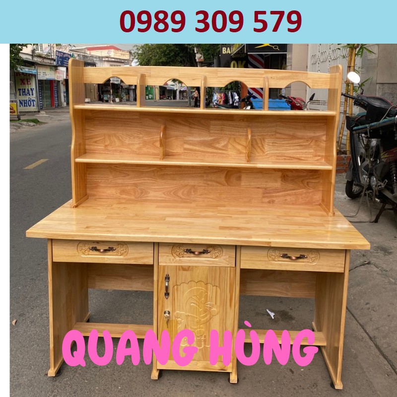 BÀN HỌC SINH GỖ ĐÔI CAO CẤP - GỖ THÔNG TỰ NHIÊN HCM