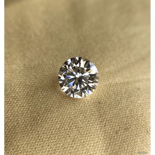 (Size 3.5)Kim cương nhân tạo Mỹ Moissanite, giác cắt tròn