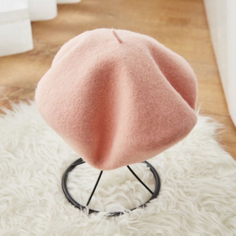 Mũ Nồi Len Màu Sắc Xinh Xắn Phong Cách Hàn Quốc Cho Nữ