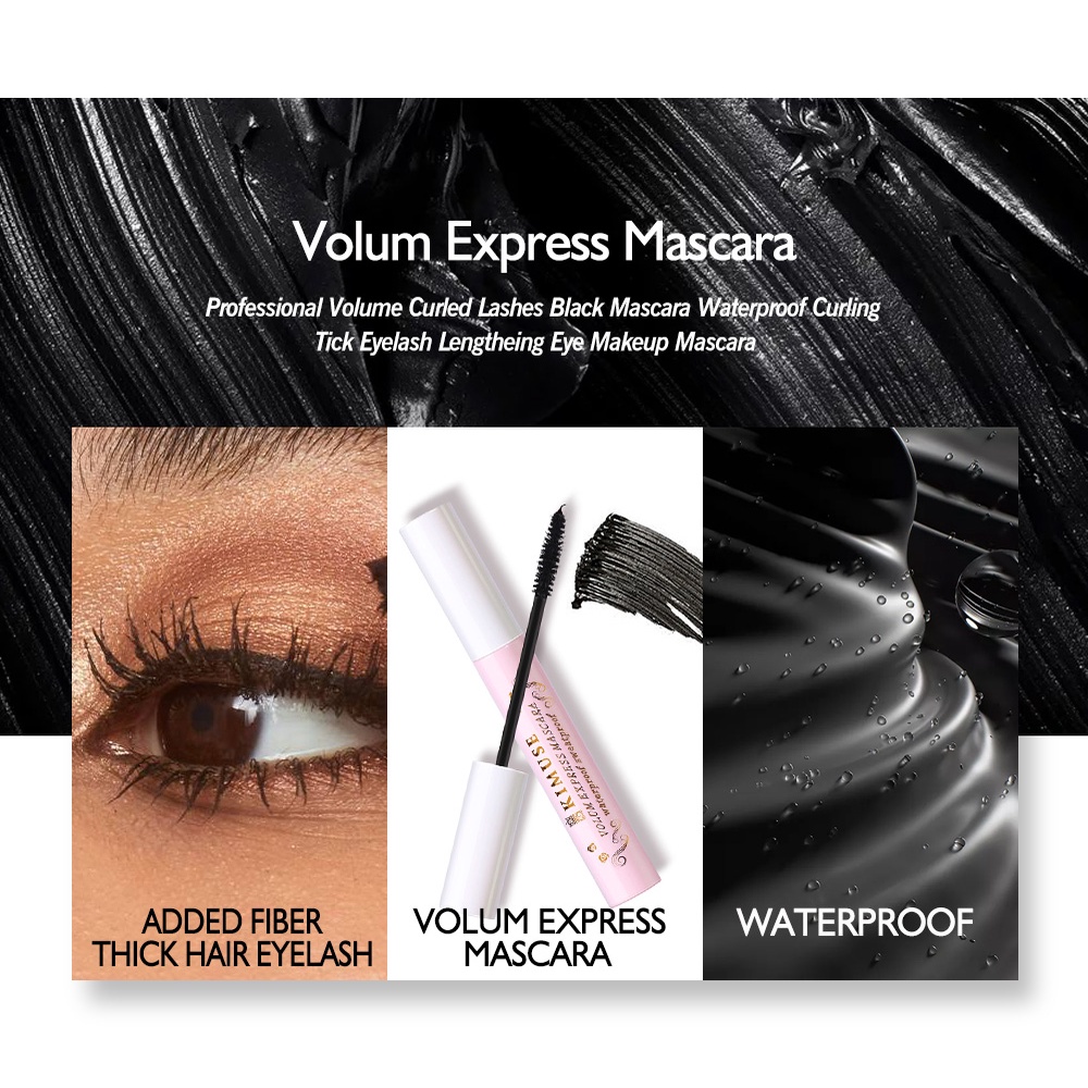 Mascara 4D KIMUSE làm dày mi chống thấm nước lâu trôi 8g AMPERE | BigBuy360 - bigbuy360.vn