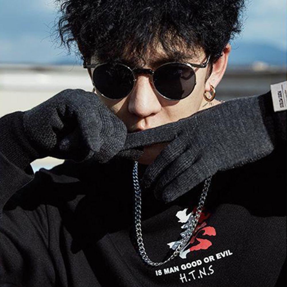 Găng Tay Nam Vải Len Nhung Có Thể Chạm Màn Hình Cảm Ứng WMES15H