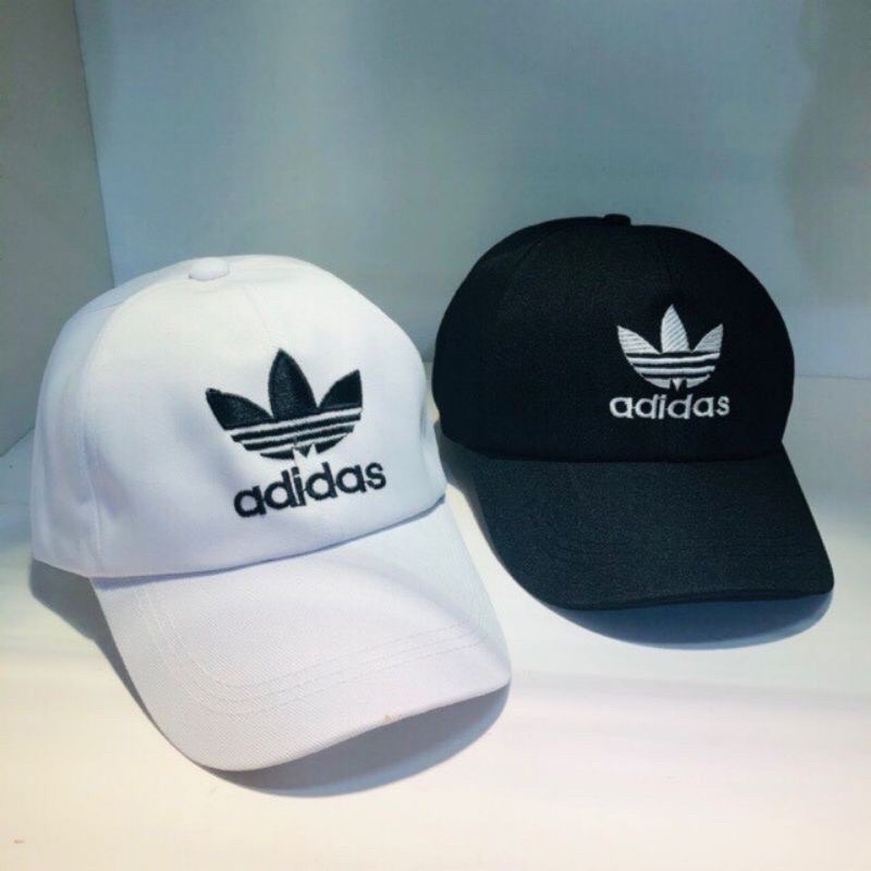 Mũ Lưỡi Trai Adidas Đen Logo 3 Lá Truyền Thống Chất Cực Đẹp Fom Cứng Cáp