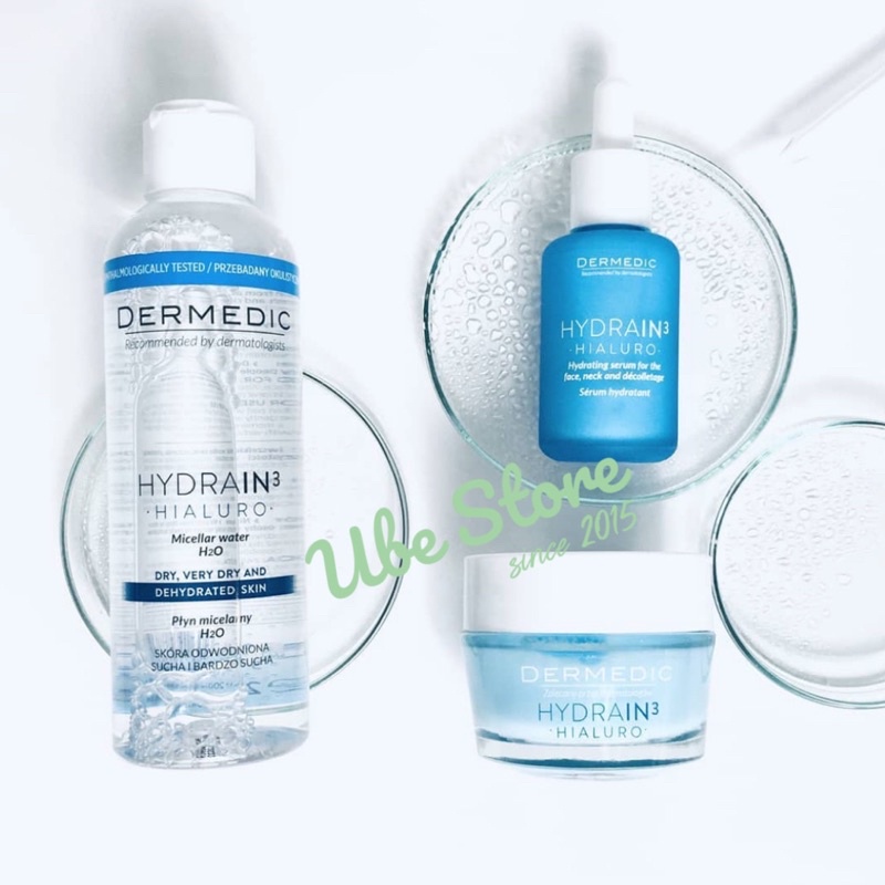COMBO KEM DƯỠNG + TINH CHẤT DERMEDIC HYDRAIN3/ NORMACNE | BigBuy360 - bigbuy360.vn