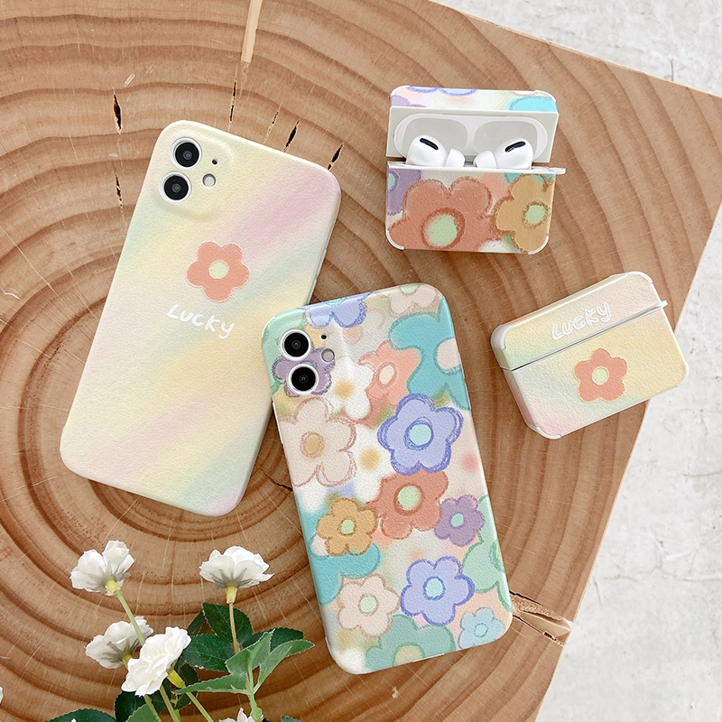Ốp Điện Thoại Da Cừu Họa Tiết Hoa Xinh Bắt Mắt Cho Iphone 12 Pro Max Mini Iphone Se2020 11pro Max Ix Xr Xs Max 7 8 Plus | BigBuy360 - bigbuy360.vn