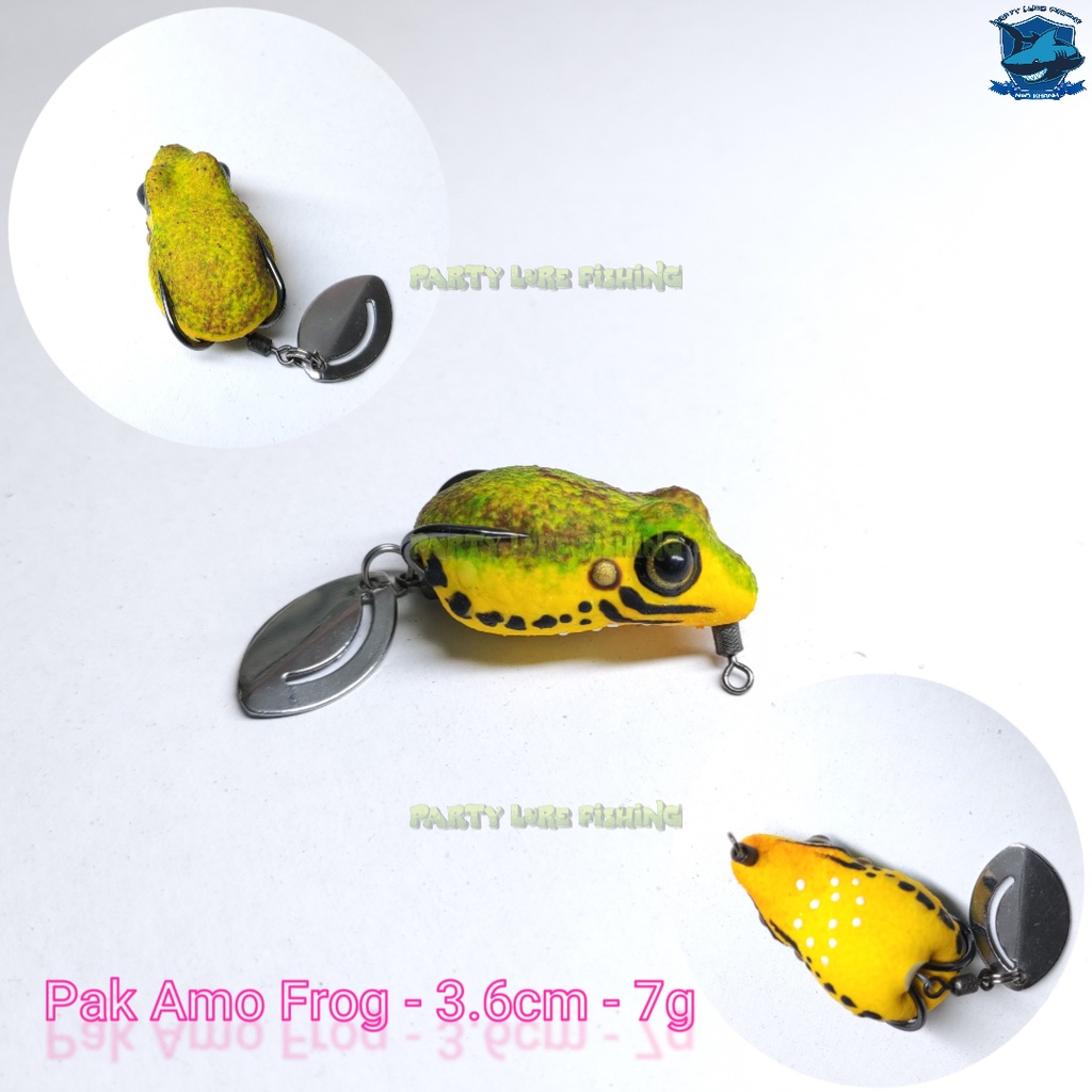 Nhái hơi Amo Frog - Mồi câu cá lóc - Made In ThaiLan