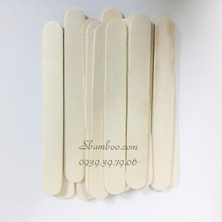 QUE ĐÈ LƯỠI GỖ 100 QUE