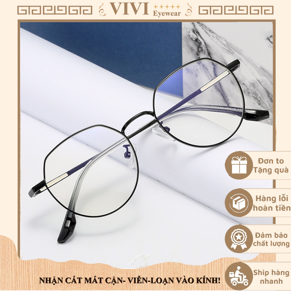 Gọng kính cận Nam Nữ dáng vắt hàn quốc V29128 - Kính thời trang 0 độ hàn quốc + Nhận cắt cận viễn loạn
