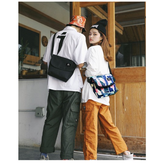 ( GIẢM 50K KHI NHẬP MÃ  MO1250K ) Túi đeo chéo nam nữ du lịch tiện ích unisex thời trang Bee Gee 070 hot trend 2019