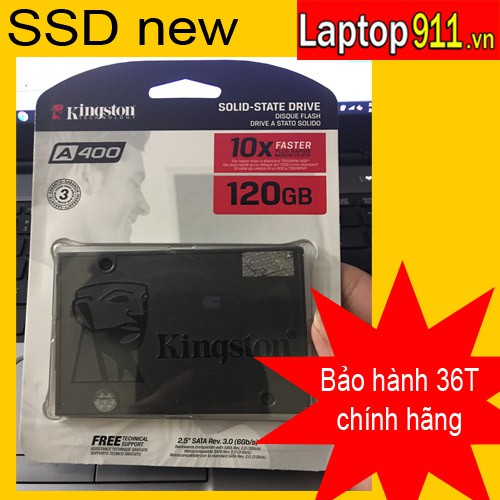 [Mã ELCLMAY giảm 7% đơn 500K] ổ cứng SSD 120gb kingston SA400 chính hãng bh 36 tháng tại hãng 2.5 inch SATA 6.0gb/s | BigBuy360 - bigbuy360.vn